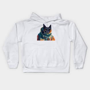 Astro Cat Kids Hoodie